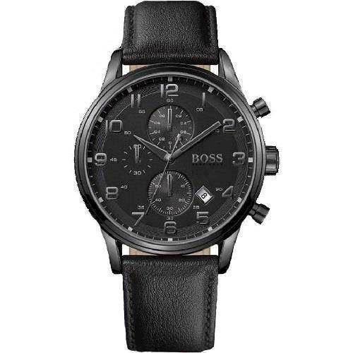 Image of Hugo Boss IP Sort Quartz Herre ur, model 1512567